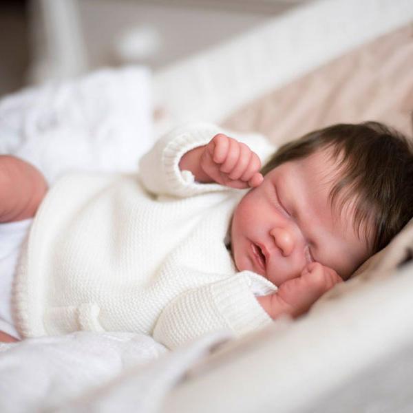 17” Lifelike Realistic Tristan a Reborn Baby Doll Girl