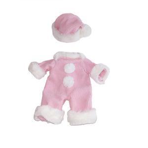 [Suitable for 12” Mini doll]2 Psc Corduroy Jumpsuit Suit Baby Clothes for 12 Mini Reborns