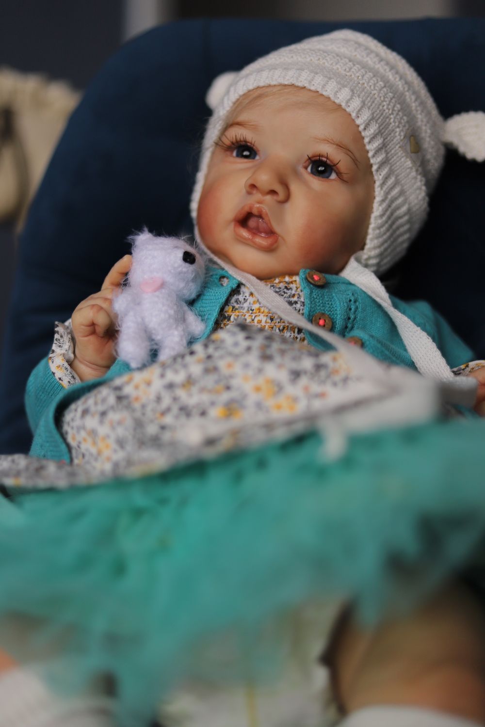 22” Lovely Anais Touch Real Reborn Baby Doll Girl