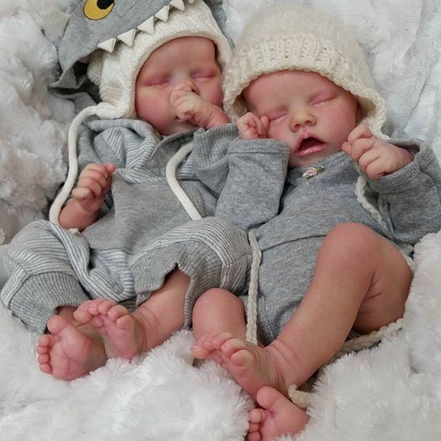 TWINS! Reborn  Newborn baby dolls, Real baby dolls, Reborn baby dolls twins