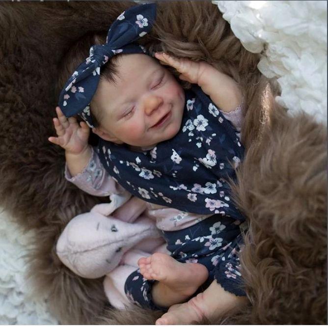 20 ” So Truly Real Reborn April Baby Boy Doll Named Kinley- Lifelike Soft Vinyl Doll Children Gifts