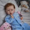 22″Kids Play Gift Kate Reborn Saskia Baby Doll Boy, Realistic＆Lifelike Newborn Baby Dolls