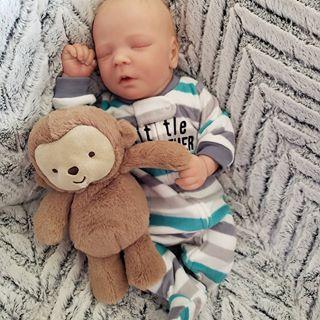 Realistic 17.5” Lois Reborn Baby Doll Boy