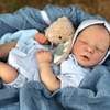Lifelike 17.5” Cecelia Reborn Baby Doll Boy