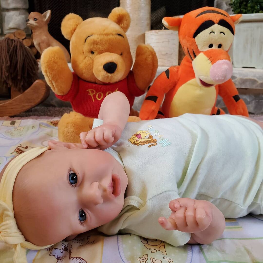 22” Clever Violeta Touch Real Reborn Baby Doll Girl