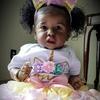 22” Realistic Black Reborn Saskia Baby Toddler Doll Girl