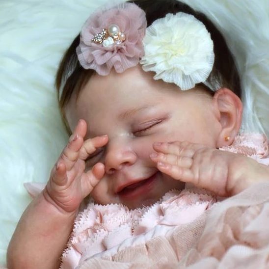 New 12″ Rhea Realistic Reborn April Baby Girl Doll