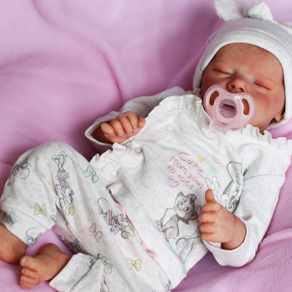 17″ Sweet Sleeping Dreams Reborn Truly Baby Doll Girl Named Daisy