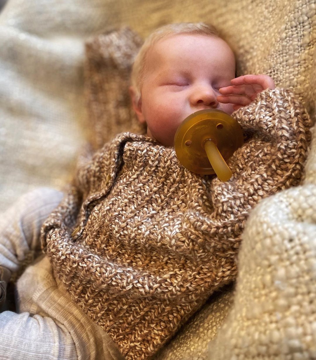 12” Newborn Sleeping Baby Preemie Handmade Soft Reborn Baby Doll Boy Named Russell