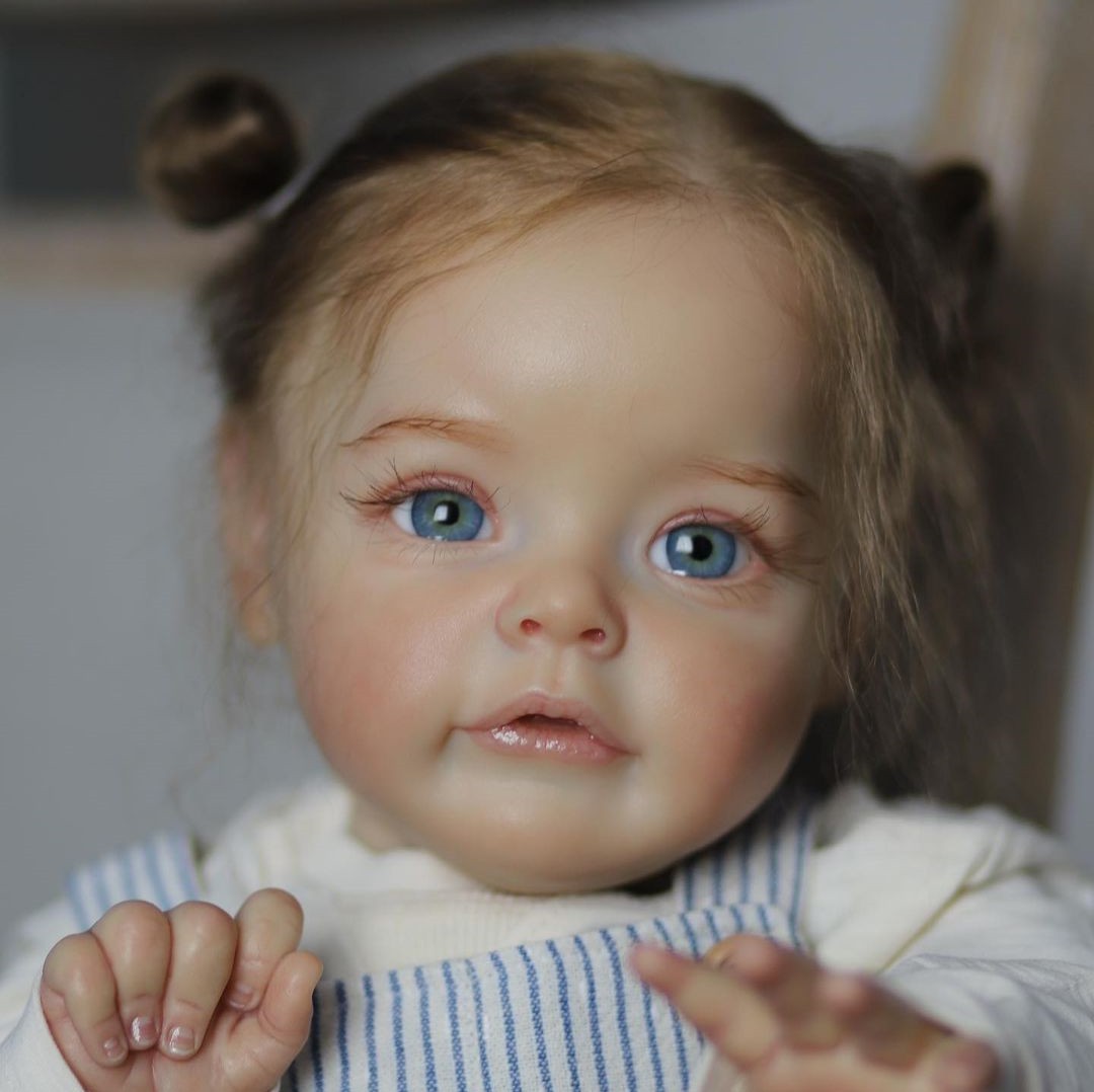 22" Reborn Toddler Girls Authentic Reborns Alayna Realistic Beautiful Baby Doll With Gift