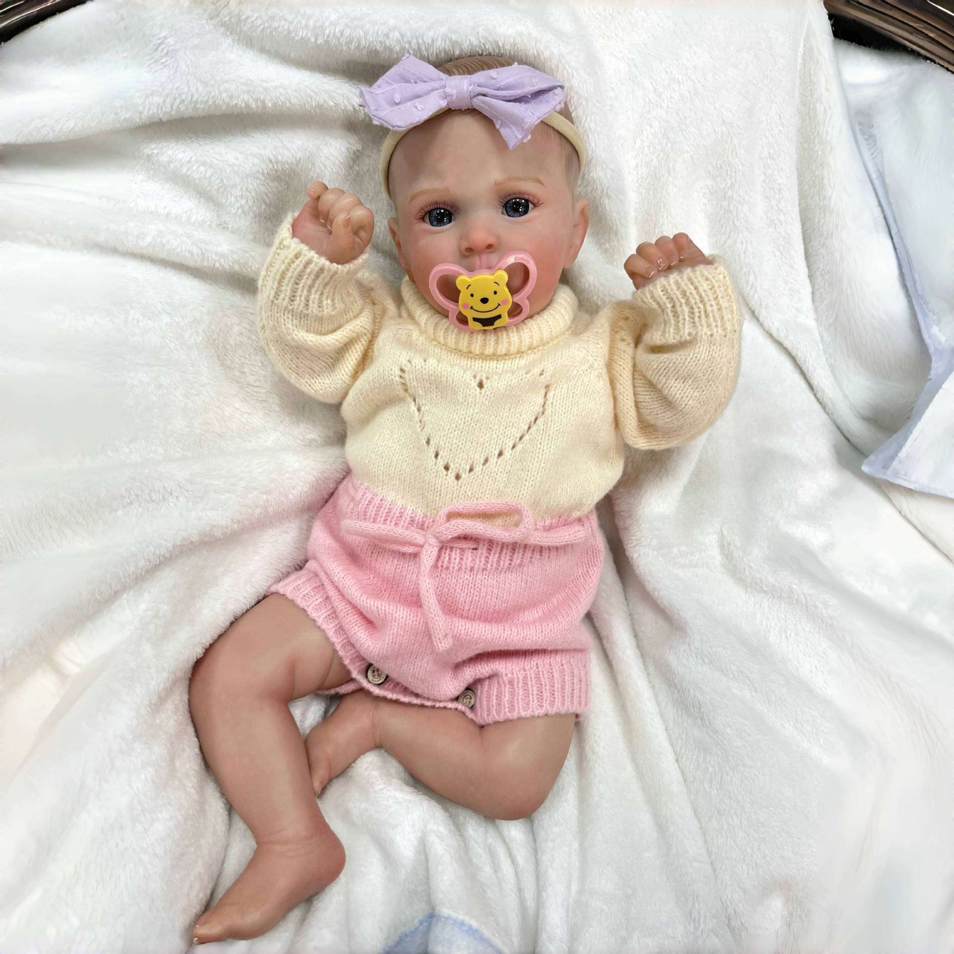 Cokela 48cm 3D high color simulation baby reborn doll Jocy