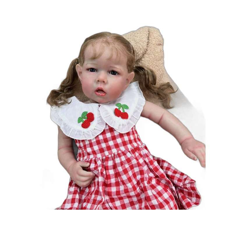 Cokela 70cm 3D cloth height color simulation baby reborn doll Liam