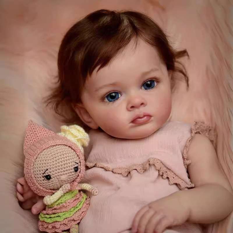 Cokela 60/55cm 3D high color simulation baby reborn doll Tutti